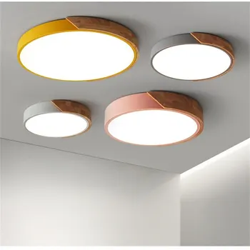LED-Moderne Akryl, Metal Ramme Rundt Slanke LED-loftslampe LED-Lys loftslampe Restaurant Stue, Soveværelse Loft Lys
