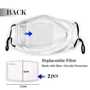 Fangarme Af Ikke-Disponible Ansigtsmaske Undersøiske Anti Støv Maske Med Filtre Til Beskyttelse Cover Respirator Munden Dæmpe
