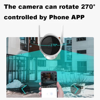 Den globale Version Xiaomi 2K 1296P Smart Ip Udendørs Kamera AI Menneskelignende Opdagelse 270 WIFI PTZ webcam Night vision Taleopkald alarm