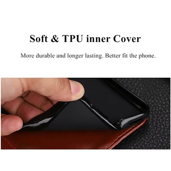 Høj Kvalitet-Kort Slot telefonholder PU Læder taske til Samsung Galaxy Note Kant N915F Flip Cover Sag Telefonen Shell