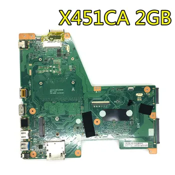 X451CA Bundkort REV:2.0 1007 CPU, 2GB Til ASUS X451C F451 F451C laptop Bundkort X451CA Bundkort test OK