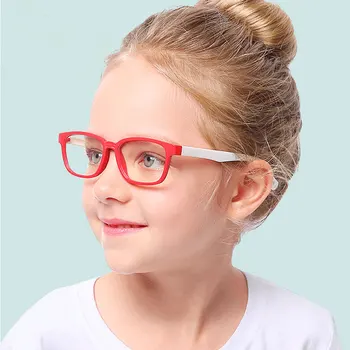 Anti Blå Lys Kids Solbriller 2018 Vintage Dreng Pige Børn, der Blokerer Briller Computer Klare Briller Reducerer Digital UV400