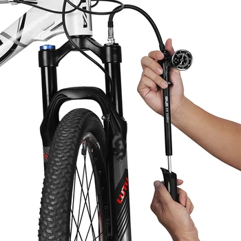 GIYO cykel forgaffel pumpe højt tryk bærbare cykel pumpe forgaffel / bageste suspension cykel pumpe med en akselafstand
