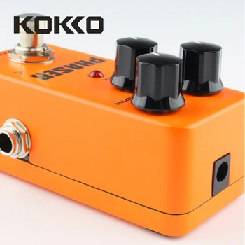 KOKKO FPH2 Vintage Phaser Guitar-Effekt-Pedal med True Bypass, Orange