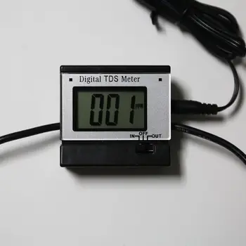 Digital TDS Meter 0-1999PPM Water Quality Monitor Tester Dobbelt Måde Højt Niveau Probe 1 mg/L PPM Nøjagtighed +/-2%