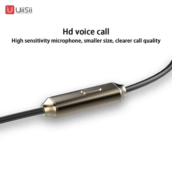 UiiSii Nye Kabelforbundne Hovedtelefoner HM13 In-Ear Headset med Dynamisk Mikrofon-3,5 mm stik Til Android iOS iPhone/Samsung Telefon Go pro MP3