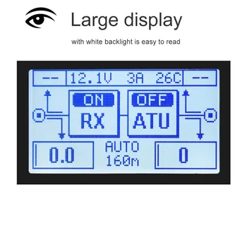 Xiegu XPA125B 100W HF-Forstærker + Auto tuner ATU For X5105 X108G G1M G90