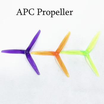 2pair 5X5 5 tommer eller 6X5.5 6 tommer Rekvisitter 3-Bladet Propel APC for Quadcpter Ramme Drone fastvinget