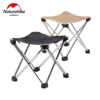 Naturehike Afføring Folde Grill Stol Ultralette Bærbare klapstole Camping Vandring udendørs ryglæn Afføring