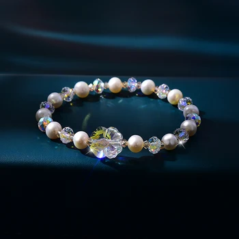 Nye Armbånd & Øreringe med Perle-Perler Krystaller Fra Swarovski-Elementer DIY gjorde Hånd Smykker Til Kvinder bryllupsfest