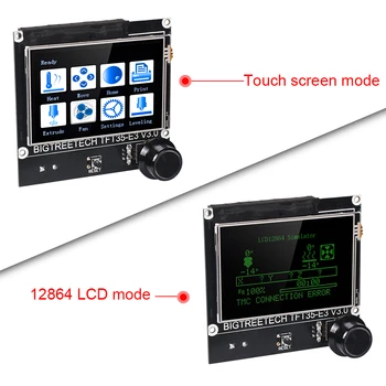 BIGTREETECH TFT35 V3 E3.0 Touch Screen/12864LCD Display Kontrol 3D-Printer Reservedele Til Ender 3 SKR MINI E3 SKR v1.4 V1.3 VS TFT24
