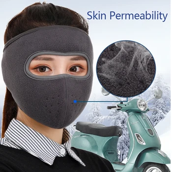 Varm Vinter Opbevaring Af Sne Tørklæde Motorcykel Ansigtsmaske Udendørs Sport Hals Beskytte Motorcykel Face Mask