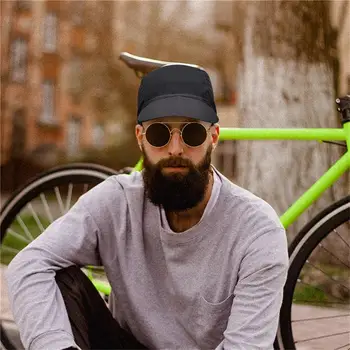 Sommer Sports Cap Skull Cap Åndbar Anti-UV-Cykling Hat for Fiskeri Kører