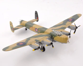 1/144 Forenede Kongerige Tunge Bombefly 1945 Avro Lancaster BI Fighter Trykstøbt Flyvemaskine Modeller Legetøj Gaver Samlinger