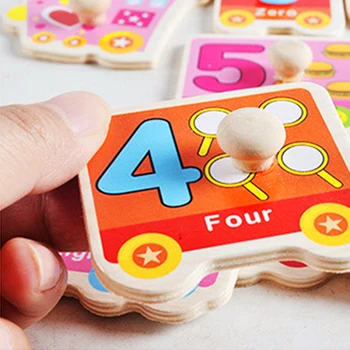 Montessori Træ-Skrivelse Alfabet Sudoku Puslespil for Børn at Lære Pædagogiske Pazzle Toy Puzle Spil Puzzel Dropshipping