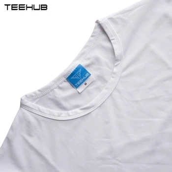 2019 TEEHUB Mænds Mode lomme vaskebjørn Trykt kortærmet T-Shirt Hipster O-neck Design Toppe Cool Tee Desgin