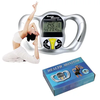 Digital Håndholdt BMI Analyzer Scale LCD-kropsfedt Meter Health Care Monitor Slank Måle Kalorie Lommeregner Vægttab Tester