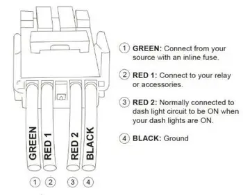 Biler bil interiør Blind spot monitor Switches BSM relæer grøn LED med Ledninger kit For Toyota blind spot detection