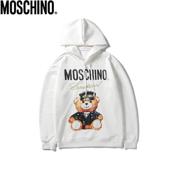 2020 Moschino Hættetrøjer Pullovere Kvinder Løse Toppe, Mode Bære MOSCHINO Sweatshirts