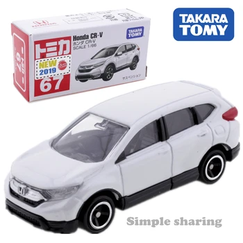TAKARA TOMY TOMICA Honda Crv Bil 1/66 No. 67 Hot Pop Miniature Børn, Legetøj Til Børn Magi Sjove Baby Trykstøbt Briks