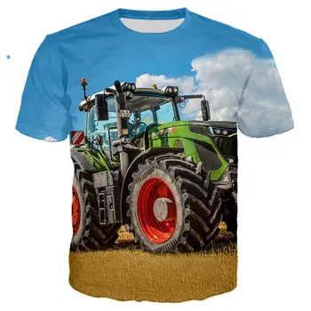 3D Print Ny Bil, Traktor t-shirt Mænd er tshirt Mænd Kvinder Casual Streetwear og hiphop-Boy Tee tøj harajuku Toppe