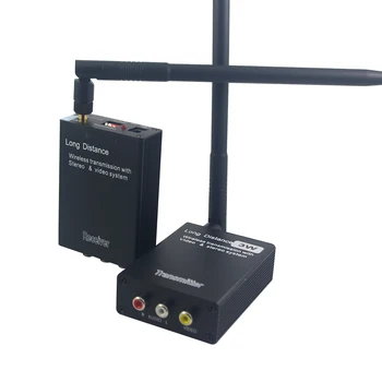 3W Lang Række Trådløs Video Sender og Modtager Bærbare Mobile 2,4 G Hz Analog Video Overførsel Overvågning Enhed