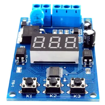 1Sec~999Min Puls Signal Control Board Kredsløb/ Motor/ LED Delay Timer 12v 24v