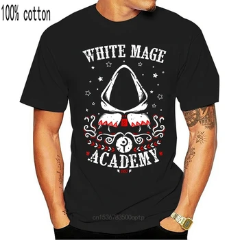 White Mage Academy Final Fantasy Rpg DD Gaming T-Shirt Voksne Unisex T-Shirts