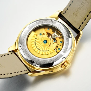 Luksus mærke Mænd armbåndsur mænd Unikke Design Stil Automatiske mekaniske Ure Schweiz Karneval Berømte Mærke ur reloj