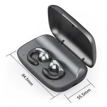 S19 TWS 5.0 Bluetooth Hovedtelefoner Trådløse Headset Hængende Øre Bone Conduction Binaural Øretelefon HD Kalde Trådløse Hovedtelefoner