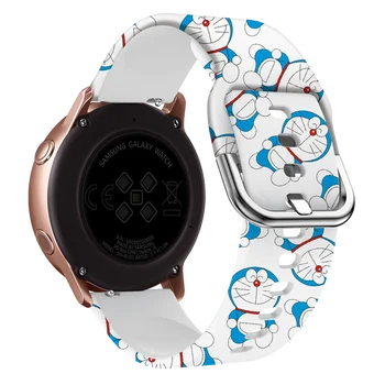 For Huawei Ur GT 2 42mm Silikone Band Håndled Mode Udskrivning Udskiftning Watchbands Armbånd GT2 20mm urrem