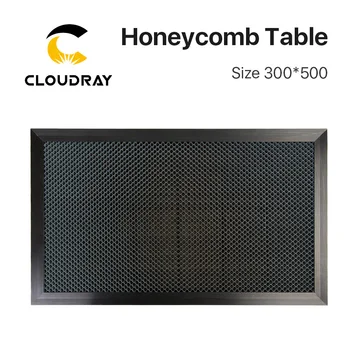 Cloudray Honeycomb arbejdsbord 300*500 mm Tilpasses Størrelsen yrelsen Platform Laser Dele til CO2-Laser Cutting Machine Gravør