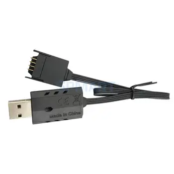 MagiDeal UAV Lithium Batteri Oplader Opladning Linje USB-Kabel til UDI U31 U31W U36 U34W U36WH RC Model Del
