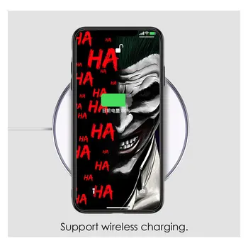 Jokeren blød silikone glat glas telefonen tilfælde dække shell for Xiaomi Mi 8 9 SE Mix 2 2 3 RedMi Note 5 6 7 8 Pro
