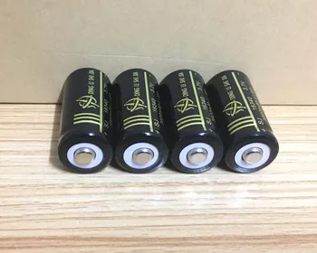 DING LI SHI JIA 10stk 16340 Batteri 3,7 V Genopladelige 3800mAh Li Lithium-ion-Batteri CR123A Batterier til Laser Pen Cell