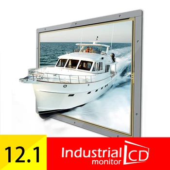 Faismars 12 tommer 1400*1050 Metal Case PC Monitor Embedded/ Open Frame 12,1 tommer Industri-LCD-Skærm