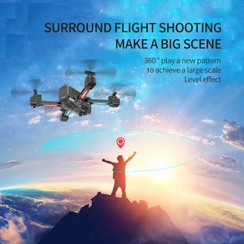 2020 NYE S177 Drone Gps 4k 5G WIFI HD Bred Vinkel, Dual Kamera, Fvp Droner 20min Rc Afstand 600m Quadcopter Højde Holde Flyvning