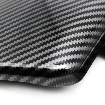 Bil-Carbon-Fiber Struktur midterkonsollen Armlæn Max Pad Beskyttelse Cover Til BMW X5 E70 2008 2009 2010 2011 2012 2013