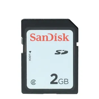 Original Sandisk SD Kort 2 gb SD-Hukommelseskort (Secure Digital Flash-Hukommelseskort