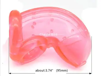 2018 Bløde TPR Mandlige Penis Skrumpe Ring Kappe Med Pigge Cock Bur Chastity Enhed Voksen Trældom BDSM Produkt Mænd Sex Toy 3 Farve