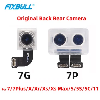 Oprindelige Test Tilbage Bageste Kamera Med Flash-Modul Sensor Flex Kabel Reservedele til iPhone 11 Pro X XR XS 7 8 Plus
