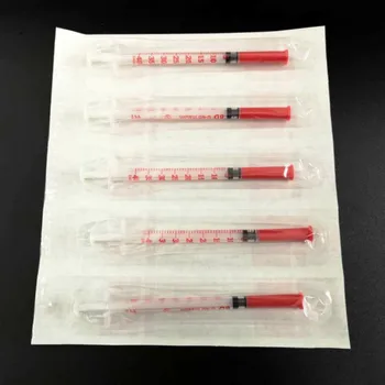 20pcs/30stk/50stk/100pcs/200pcs 1 ml plastikflaske Flydende Dispenser Sprøjtens Nål, injektion for insulin sprøjte