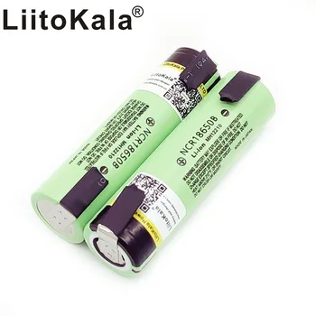 8STK 2019 NCR18650B Liitokala nye originale 3,7 V 3400 mAh 18650 genopladeligt lithium-batteri til batteri + DIY stykke nikkel