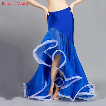Hot Salg! Nye Mavedans Nederdel Kvinder Sexet Belly Dance Tøj Nederdel Belly Dance Performance Nederdel 3 Farver Lady Dance Skirt