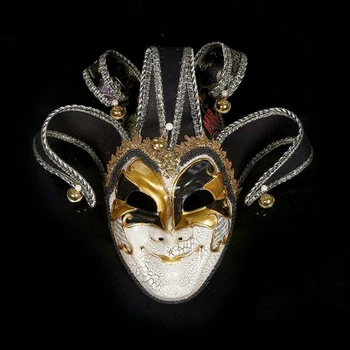 GNHYLL Nyligt high-end Venetianske maskerade maske maske Europa og Usa Halloween klovn maske vis forbrugsstoffer