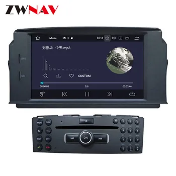 Android-10 DSP IPS-Skærm Til Mercedes Benz W204 C200 C180 2007 2008 - 2010 Bil DVD-Afspiller Multimedie Radio GPS-hovedenhed 2 Din