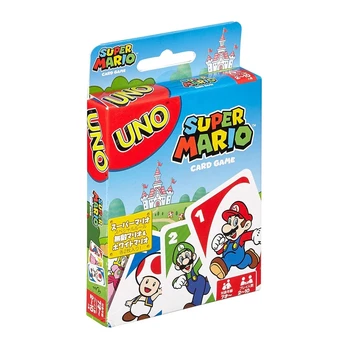 UNO Super Mario Spil, Familie, Sjov Underholdning Bord Spil Poker Børn Legetøj Spille Kort med#12