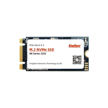 KingSpec M2 SSD M. 2 PCIE SSD M2 256GB NVME 2242 128GB 512GB 1 TB Intern disk 256 GB Solid State-Drev til bærbare netbook