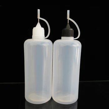 20pcs 100 ml Plast Genopfyldning af dråbeflasken,skruelåg med Nål top,Tomme Flaske E væske ,Blød Presse Plast Flaske