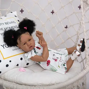 KEIUMI 57 CM Baby Legetøj Reborn Baby Dolls Full Body Silikone Nye Ankomst Børn Fashion Samling Gave Til Fødselsdagsgave